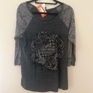 Harley Davidson Top, Size Large, NWT